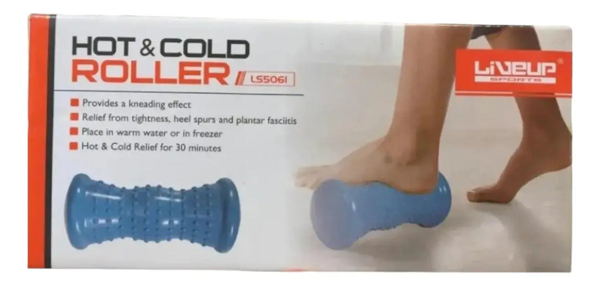 Rolo Para Pie Arco Fascitis Plantar Livepro - Azul