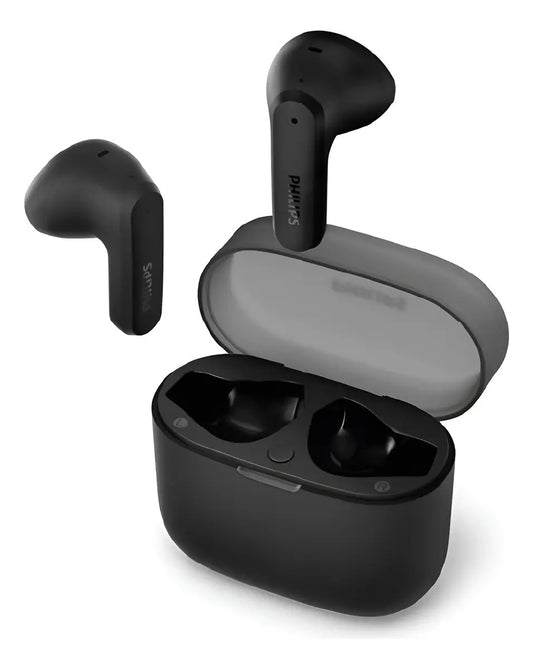 Auriculares Inalámbricos Philips True Wireless Tat2139bk Qof Negro