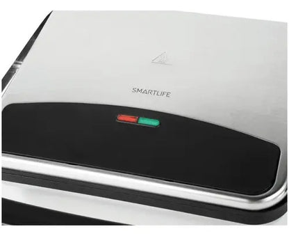 Sandwichera Grill Smartlife 1.800 W Inox Sl-sg1700 Acero Inoxidable
