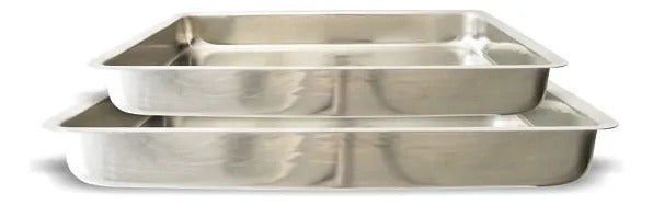 Asadera Aluminio Alta 6.7 L 40x28x6 Cm Arary
