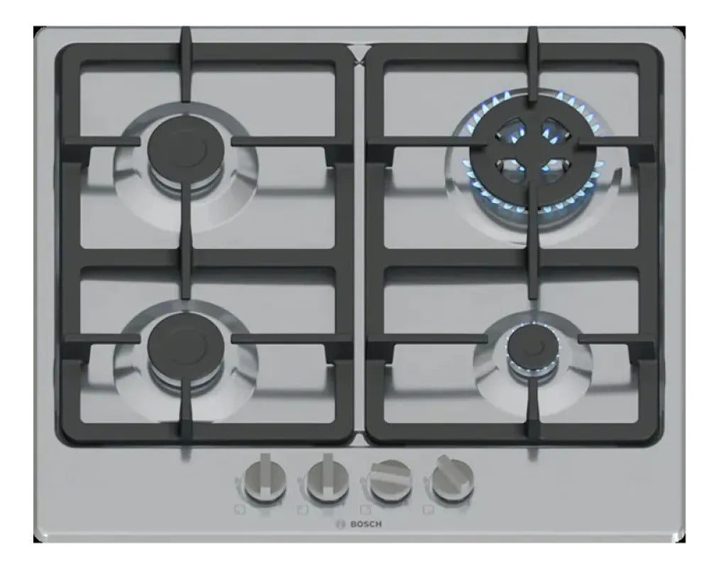 Anafe A Gas Bosch 60 Cm Pgh6b5k90 - Acero