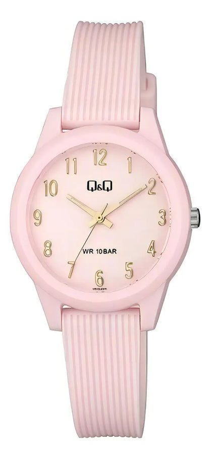 Reloj Q&q Silicona Dama 32mm Vs13j005y - Rosa