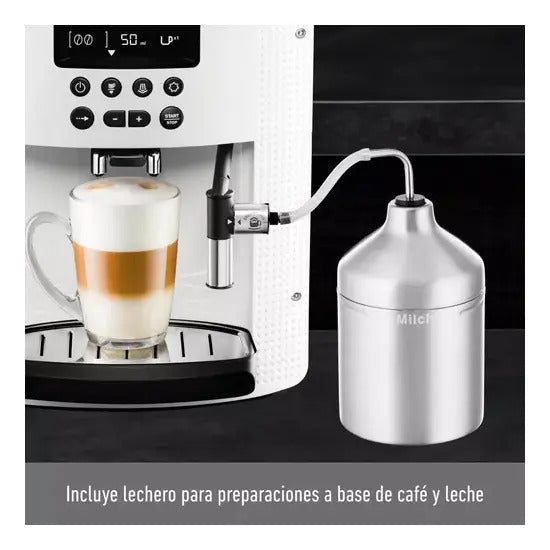 Cafetera Espresso Krups Automática + Lechero