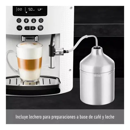 Cafetera Espresso Krups Automática + Lechero