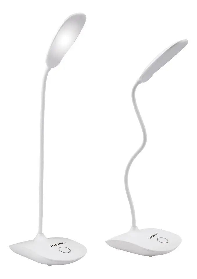 Lámpara De Escritorio Led Portátil Xion Xi-lamp10 Blanco