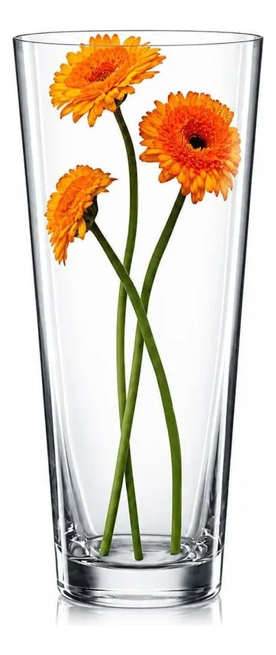 Florero Conico 25 Cms Bohemia - Transparente