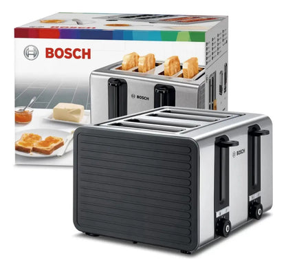 Tostadora Bosch 4 Panes 1800w Inox Tat7s45