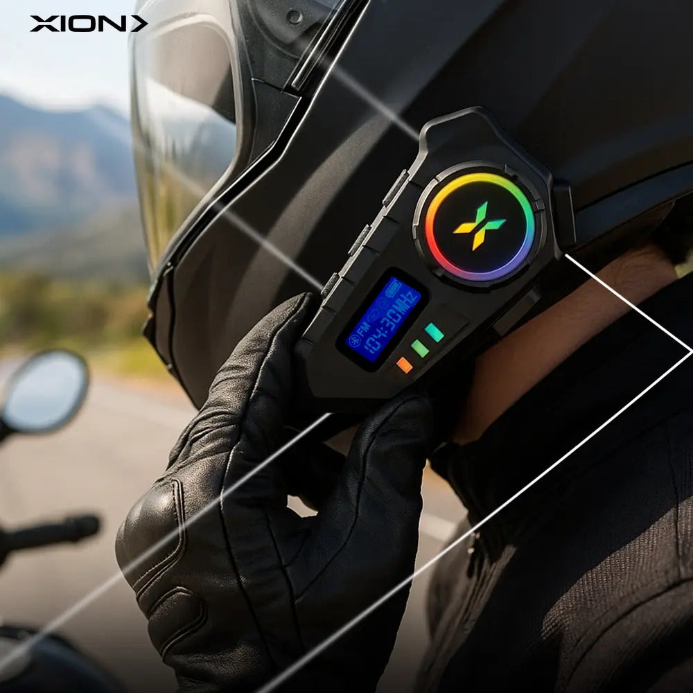 Intercomunicador Bluetooth De Moto Casco Xion Xi-motobt Qofe