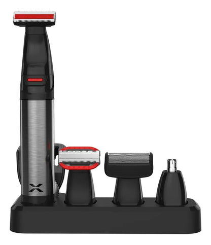 Afeitadora Corporal One Blade 4 En 1 Xion Xi-vcrobot360 Qofe Negro