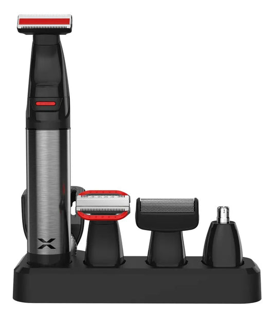 Afeitadora Corporal One Blade 4 En 1 Xion Xi-vcrobot360 Qofe Negro