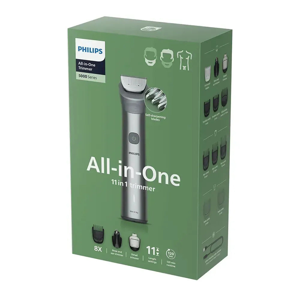 Multigroom Philips Serie 5000 Mg5923/15 - .uy Gris