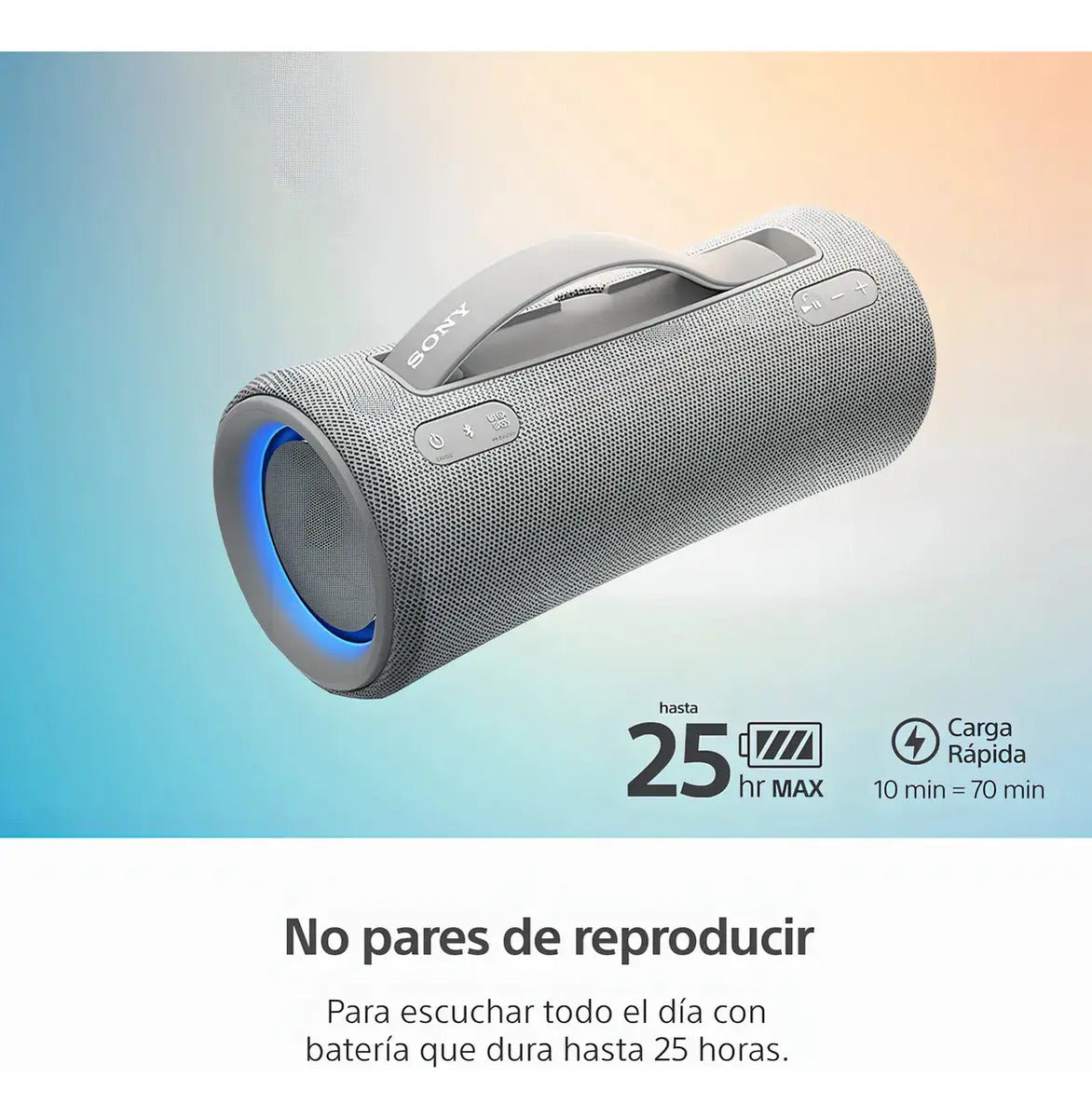 Parlante Bluetooth Portátil Sony Srs-xg300 - Gris