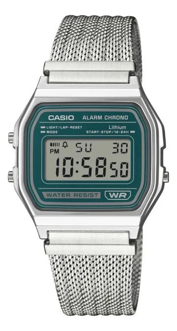 Reloj Casio 34mm A158wem-3df - Negro