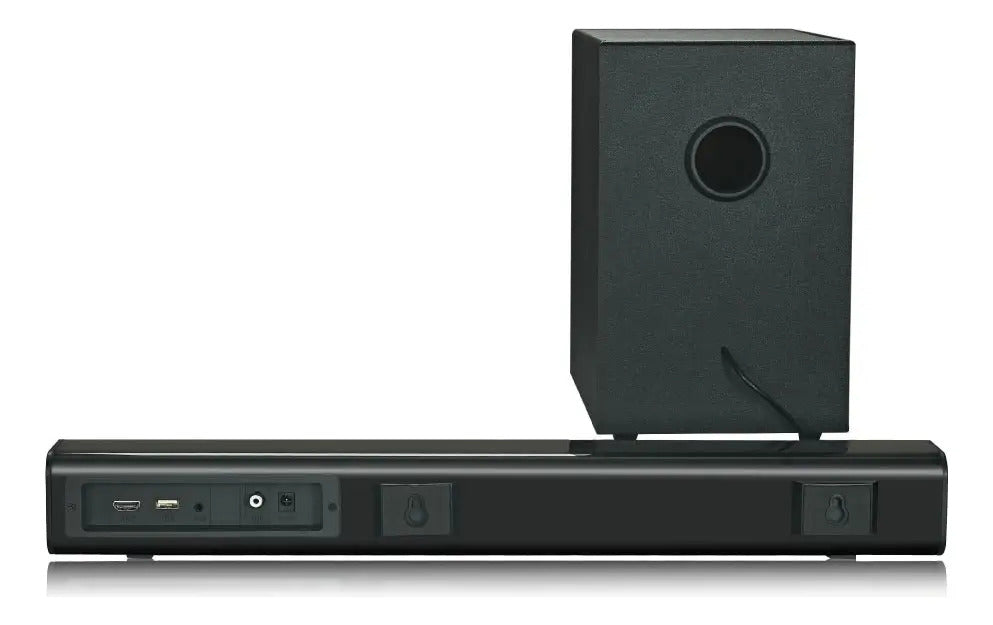 Barra De Sonido Xion 2.1 Con Subwoofer Pmpo Xi-bar60 Negro 50hz-20khz
