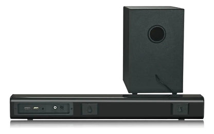 Barra De Sonido Xion 2.1 Con Subwoofer Pmpo Xi-bar60 Negro 50hz-20khz