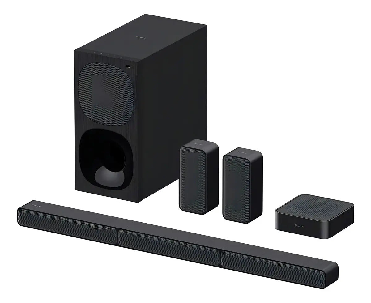 Barra De Sonido Sony 5.1 600w Ht-s40r - Negro