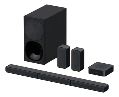 Barra De Sonido Sony 5.1 600w Ht-s40r - Negro