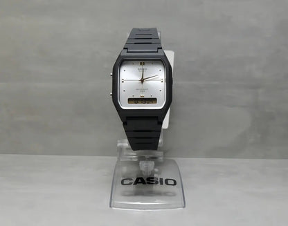 Reloj Casio Hora Crono/alarma Aw-48he-7a - Negro