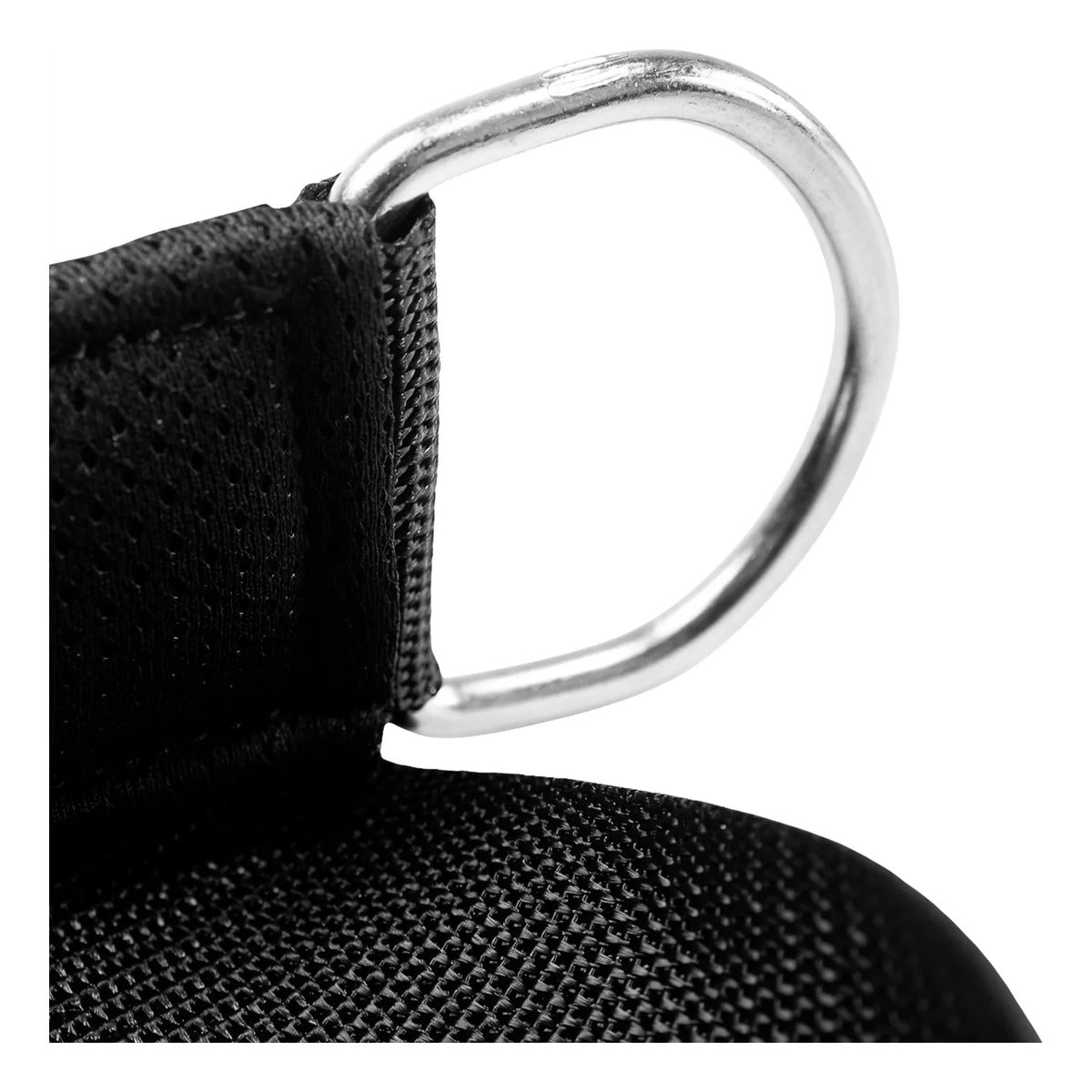Tobillera Para Polea Máquina Agarre Pie Rhino - Negro
