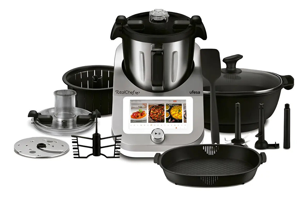 Robot Cocina Multifunción Ufesa Total Chef Rk7 - Gris