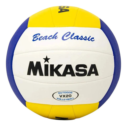 Pelota Vóley Playa Mikasa Vx20 Recreativa Cosida - Tricolor