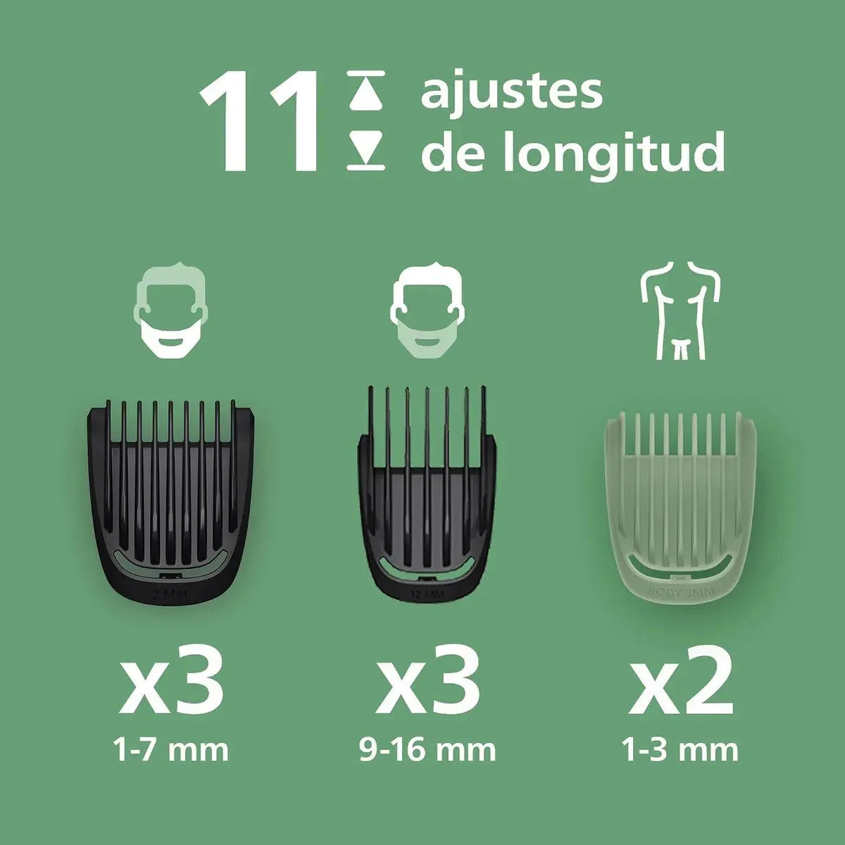 Multigroom Philips Serie 5000 Mg5923/15 - .uy Gris
