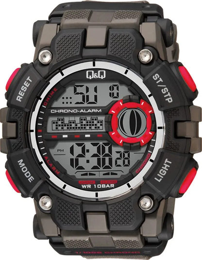 Reloj Q&q Digital Hombre 54mm G27a-007vy - Gris Oscuro