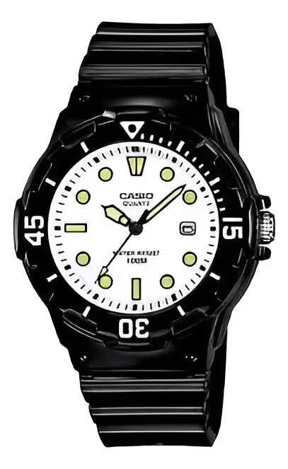 Reloj Casio Dama Silicona 38mm Lrw-200h-7e1 - Blanco Rosa