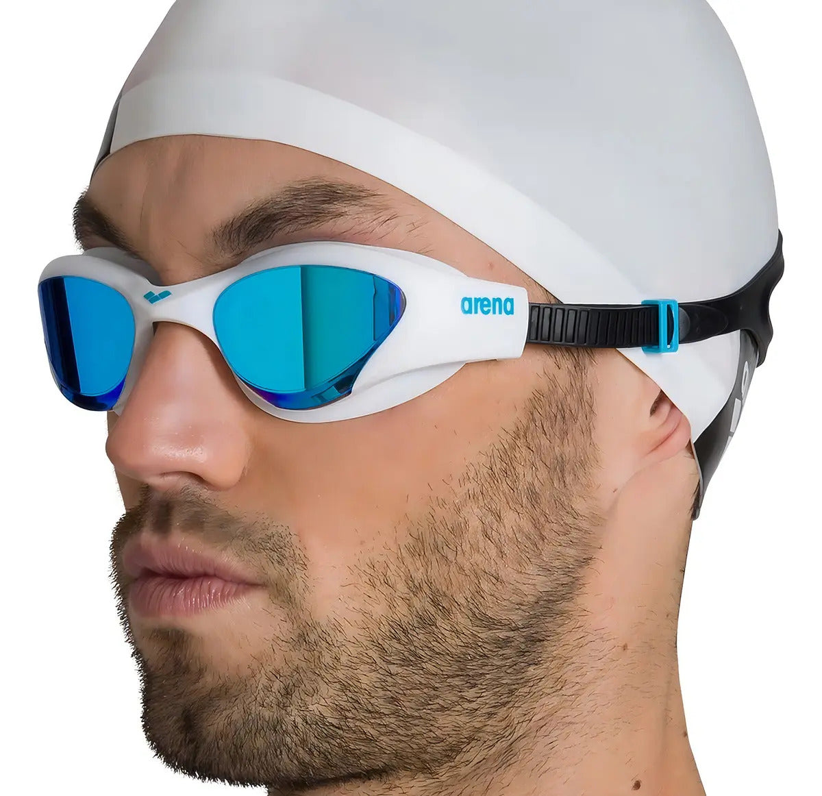 Lentes De Natación The One Mirror Arena - Blue/white