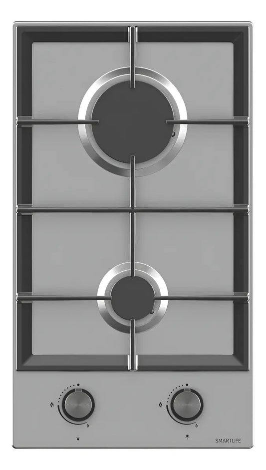 Anafe A Gas Smartlife 2 Hornallas Inox Sl-a3060gc Plateado