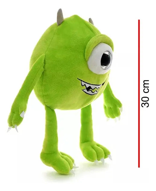 Peluche Mike Wazowski Monsters Inc 30cm - Verde Lima