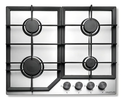 Anafe A Gas Smartlife 4 Hornallas Inox Sl-a6060gc Gris