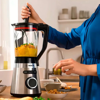 Licuadora Bosch Jarra Cristal 1,5 Lts Mmb6382m - Gris