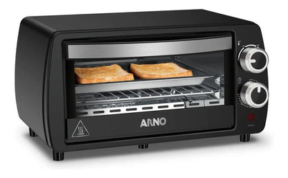 Horno Eléctrico De Mesa Arno Turbo Quartzo 10l - Negro