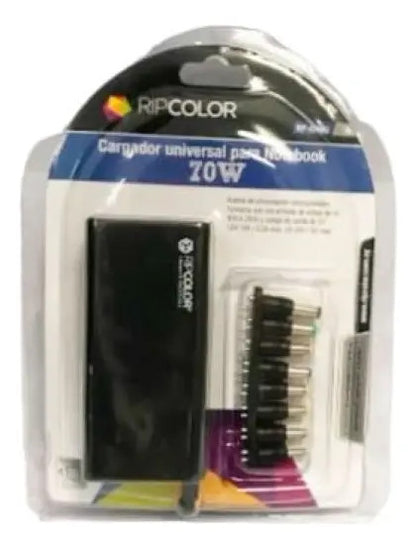 Cargador Universal Netbook 70w 9 Pines Ripcolor