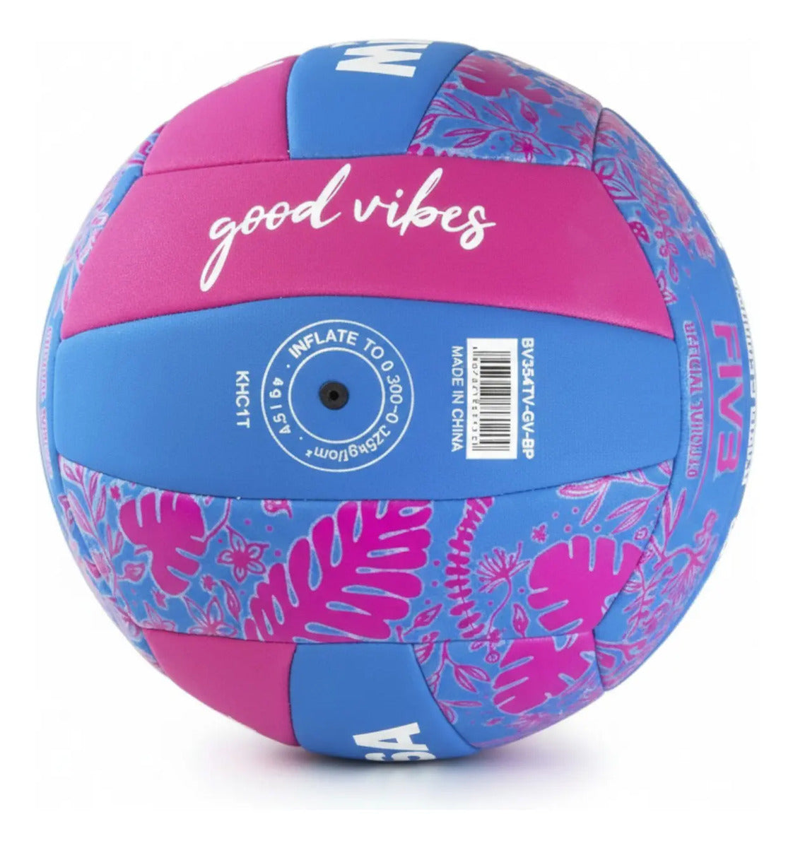 Pelota Beach Volleyball Classic Mikasa Good Vibes Rosa