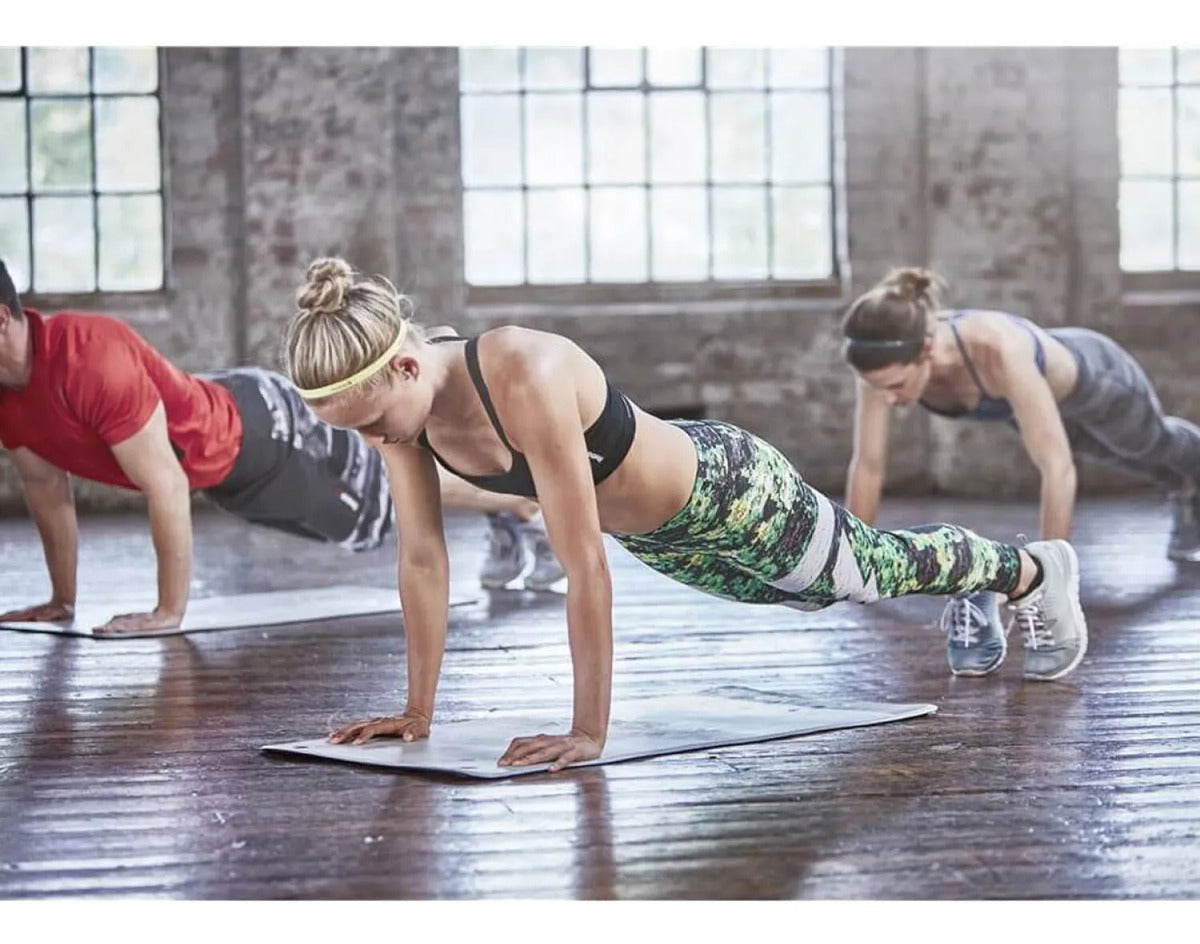 Colchoneta Yoga Mat Reebok 10mm Gris
