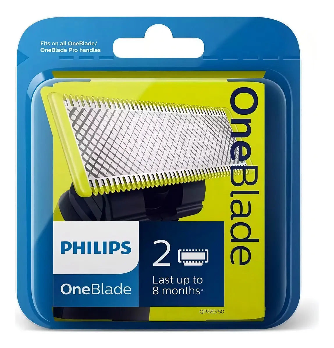 Repuestos De Cuchilla Philips One Blade Qp220/50 - Amarillo