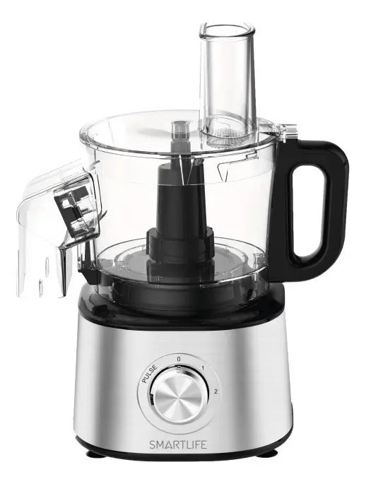 Multiprocesadora Smartlife 1.000w 2vel Sl-fp9089bl Plateado