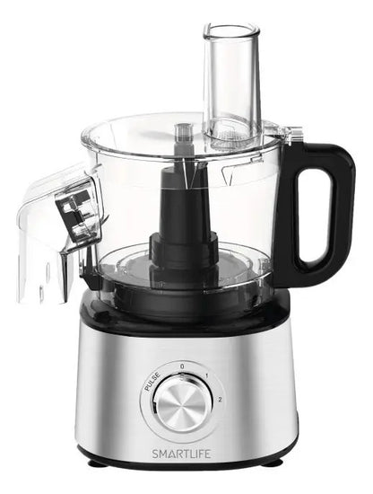 Multiprocesadora Smartlife 1.000w 2vel Sl-fp9089bl Plateado