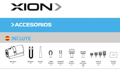 Kit De Corte Y Aseo De Mascotas Xion Xi-multipet - Blanco