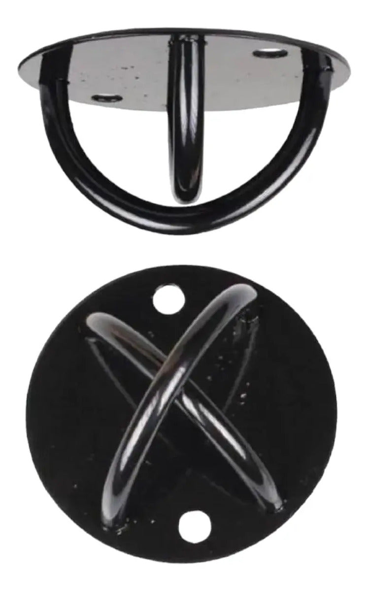 Anclaje De Techo Bandas Anillas Sogas Livepro - Negro