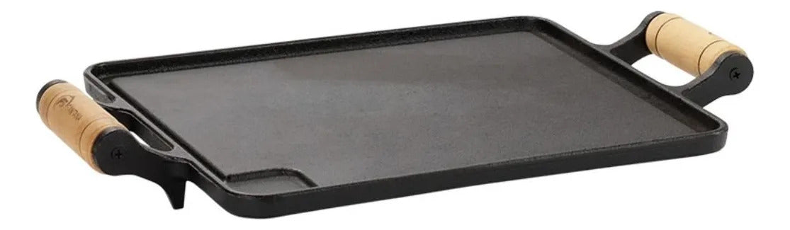 Plancha Hierro Con Asas 38.5×24.2×1 Cm Santana