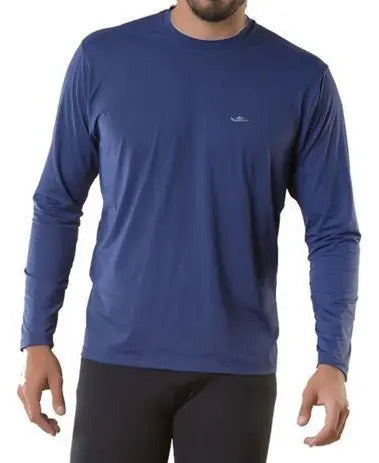 Remera Térmica Filtro Uv50+ Playa Deportes Elite - Azul Marino 4xl