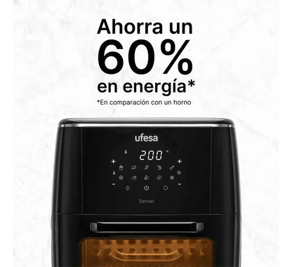 Freidora De Aire Ufesa Sensei Digital 12 L 1700w - Negro