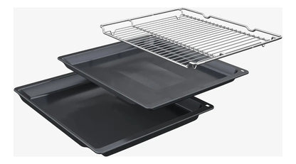 Horno De Empotrar Bosch Multifunción A Vapor - Negro