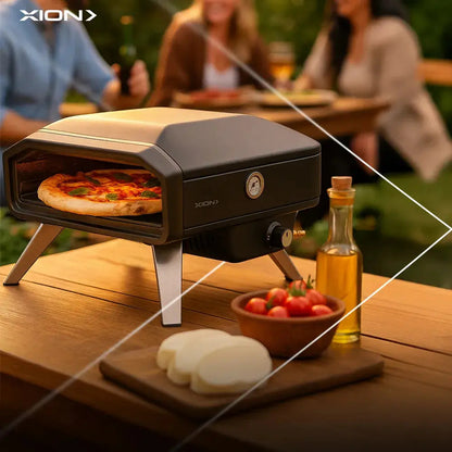 Horno De Pizza A Gas Xion Con Piedra Y Pala Xi-pizza