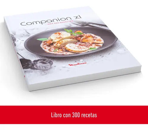 Robot De Cocina Moulinex Cuisine Companion Xl - Negro/plata