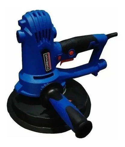 Lijadora Orbital P/ Yeso Foreman 180mm 800watts Azul 50 60 Hz