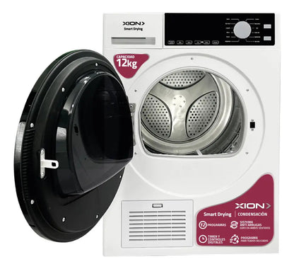 Secarropa Xion 12kg Por Condensación Xi-sec120c - Blanco